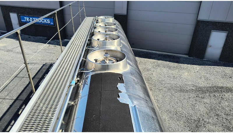 Tanksemi for transport av melk Magyar INSULATED INOX TANK 29000 L - 6 COMPARTIMENTS (!): bilde 8