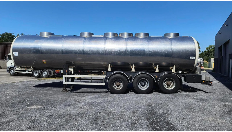 Tanksemi for transport av melk Magyar INSULATED INOX TANK 29000 L - 6 COMPARTIMENTS (!): bilde 6