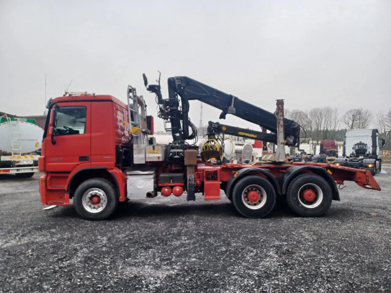 Mercedes-Benz Actros 3360 V8 avec GRUE HIAB 251S80 - 6X4 - V8 - Tømmerbil, Kranbil: bilde 2 Mercedes-Benz Actros 3360 V8 avec GRUE HIAB 251S80 - 6X4 - V8 - Tømmerbil, Kranbil: bilde 2