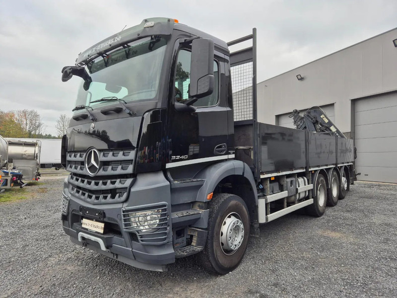 Mercedes-Benz Arocs 3240 8X4 - HIAB 166E-5 HIPRO WITH REMOTE CONTROL - ROTATOR - Planbil, Kranbil: bilde 1 Mercedes-Benz Arocs 3240 8X4 - HIAB 166E-5 HIPRO WITH REMOTE CONTROL - ROTATOR - Planbil, Kranbil: bilde 1
