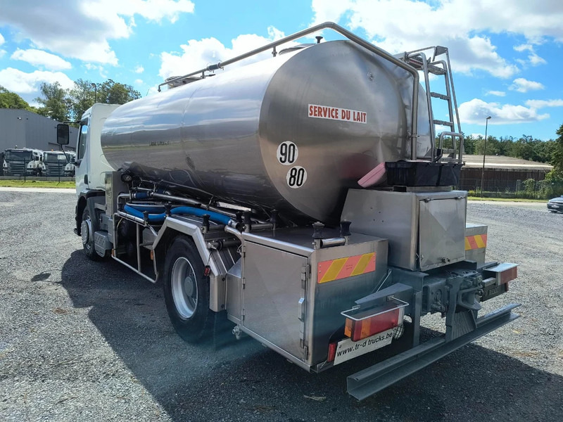 Tankbil for transport av melk Renault Premium 370 11000L INSULATED INOX TANK - INTARDER: bilde 7