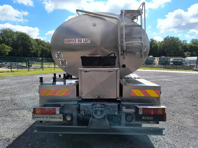 Tankbil for transport av melk Renault Premium 370 11000L INSULATED INOX TANK - INTARDER: bilde 6