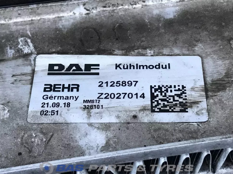 DAF XF106 Koelerpakket DAF MX11 330 H2 1909450 - Radiator for Lastebil: bilde 4 DAF XF106 Koelerpakket DAF MX11 330 H2 1909450 - Radiator for Lastebil: bilde 4