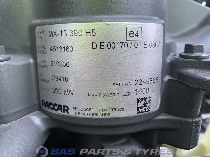 DAF XG Motor DAF MX13 390 H5 0452225 - Motor for Lastebil: bilde 5 DAF XG Motor DAF MX13 390 H5 0452225 - Motor for Lastebil: bilde 5