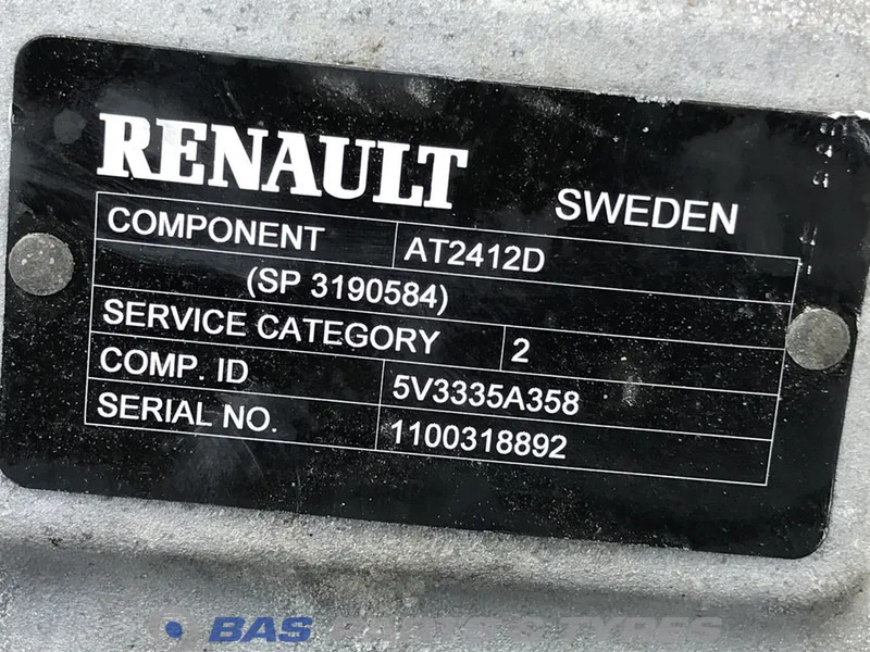 Renault Premium (Meerdere types) AT2412D Optidriver Versnellingsbak G0000393 - Girkasse for Lastebil: bilde 5 Renault Premium (Meerdere types) AT2412D Optidriver Versnellingsbak G0000393 - Girkasse for Lastebil: bilde 5