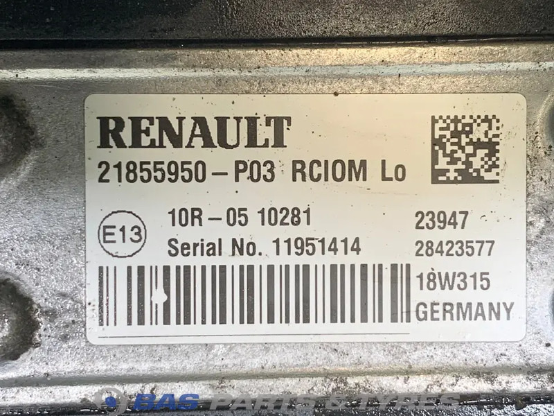 Renault Regeleenheid RCIOM Renault 7421855948 - Elektrisk system for Lastebil: bilde 3 Renault Regeleenheid RCIOM Renault 7421855948 - Elektrisk system for Lastebil: bilde 3