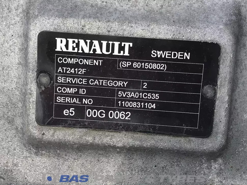 Renault T-Serie AT2412F Optidrive Versnellingsbak G0941 - Girkasse for Lastebil: bilde 5 Renault T-Serie AT2412F Optidrive Versnellingsbak G0941 - Girkasse for Lastebil: bilde 5
