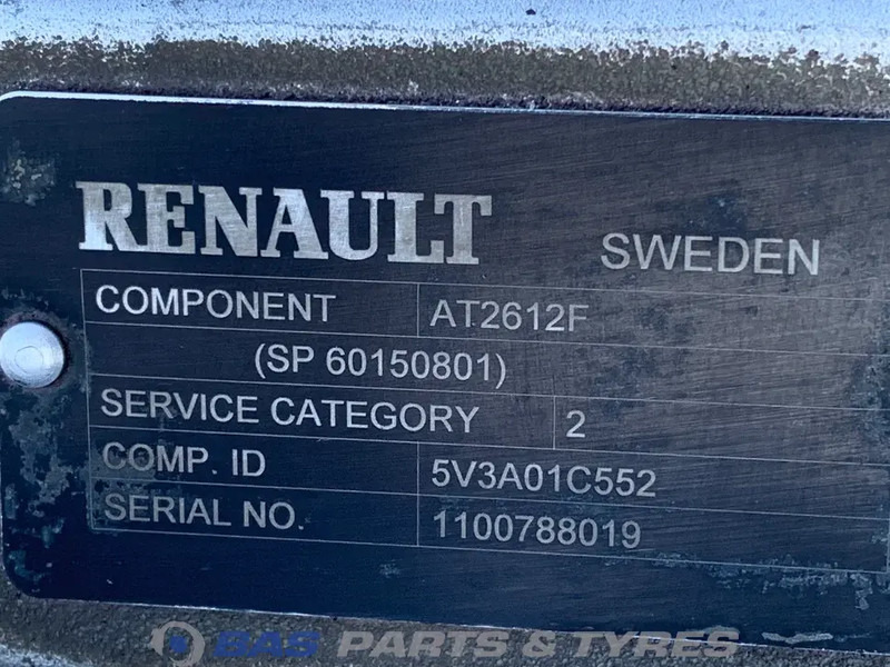 Renault T-Serie AT2612F Optidrive Versnellingsbak G0000350 - Girkasse for Lastebil: bilde 5 Renault T-Serie AT2612F Optidrive Versnellingsbak G0000350 - Girkasse for Lastebil: bilde 5