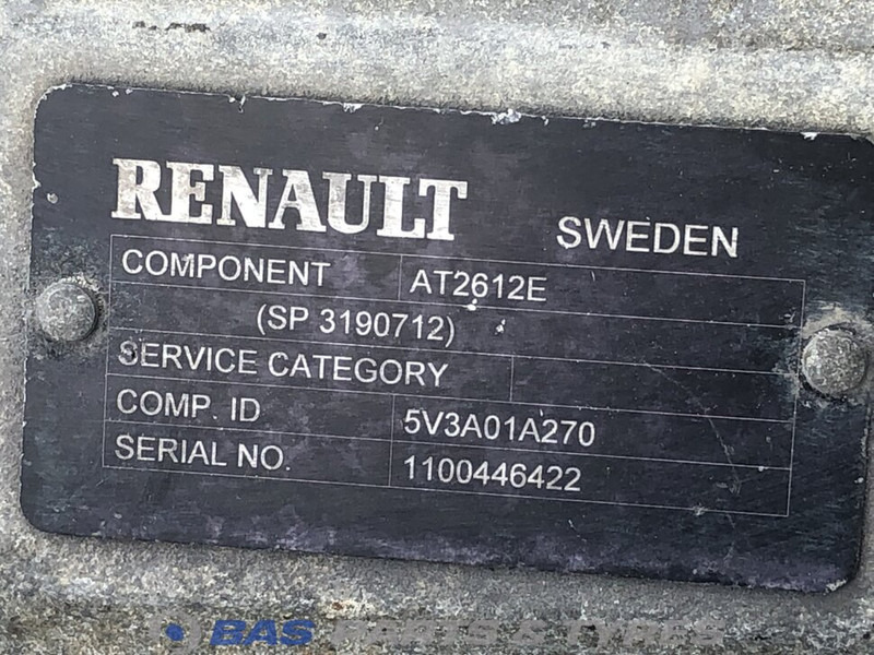 Renault T-Serie Renault AT2612E I-Shift Versnellingsbak G0000345 - Girkasse for Lastebil: bilde 5 Renault T-Serie Renault AT2612E I-Shift Versnellingsbak G0000345 - Girkasse for Lastebil: bilde 5