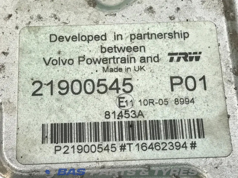 Volvo Motormanagement ECU Volvo 21900541 - Styreenhet for Lastebil: bilde 3 Volvo Motormanagement ECU Volvo 21900541 - Styreenhet for Lastebil: bilde 3