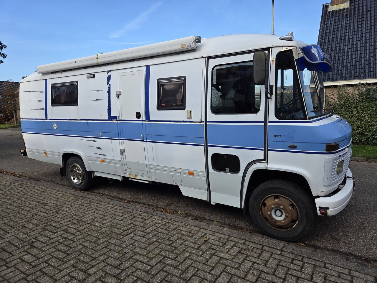 Mercedes-Benz 613D O309 oldtimer buscamper - Bybobil: bilde 2 Mercedes-Benz 613D O309 oldtimer buscamper - Bybobil: bilde 2