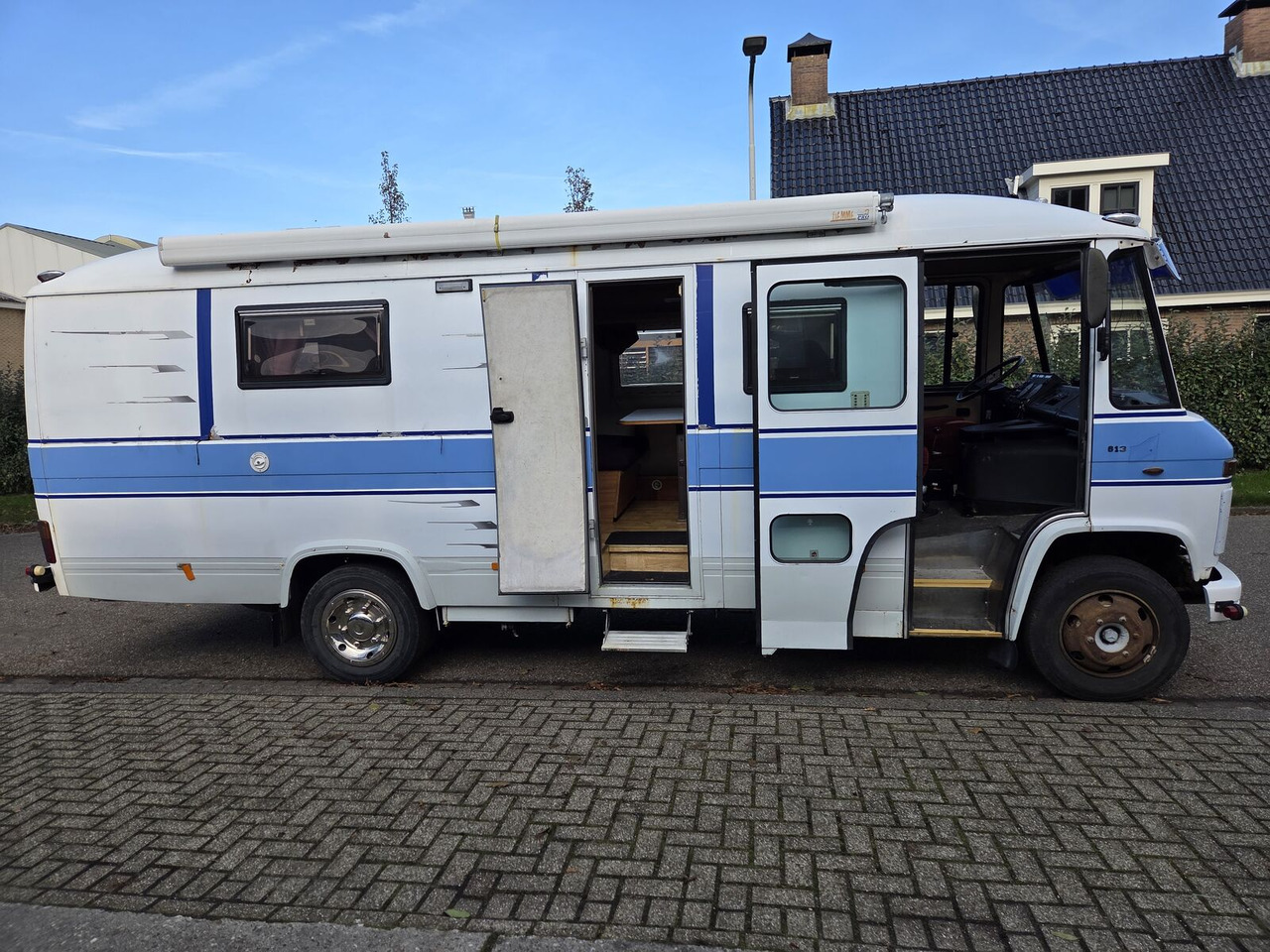 Mercedes-Benz 613D O309 oldtimer buscamper - Bybobil: bilde 3 Mercedes-Benz 613D O309 oldtimer buscamper - Bybobil: bilde 3