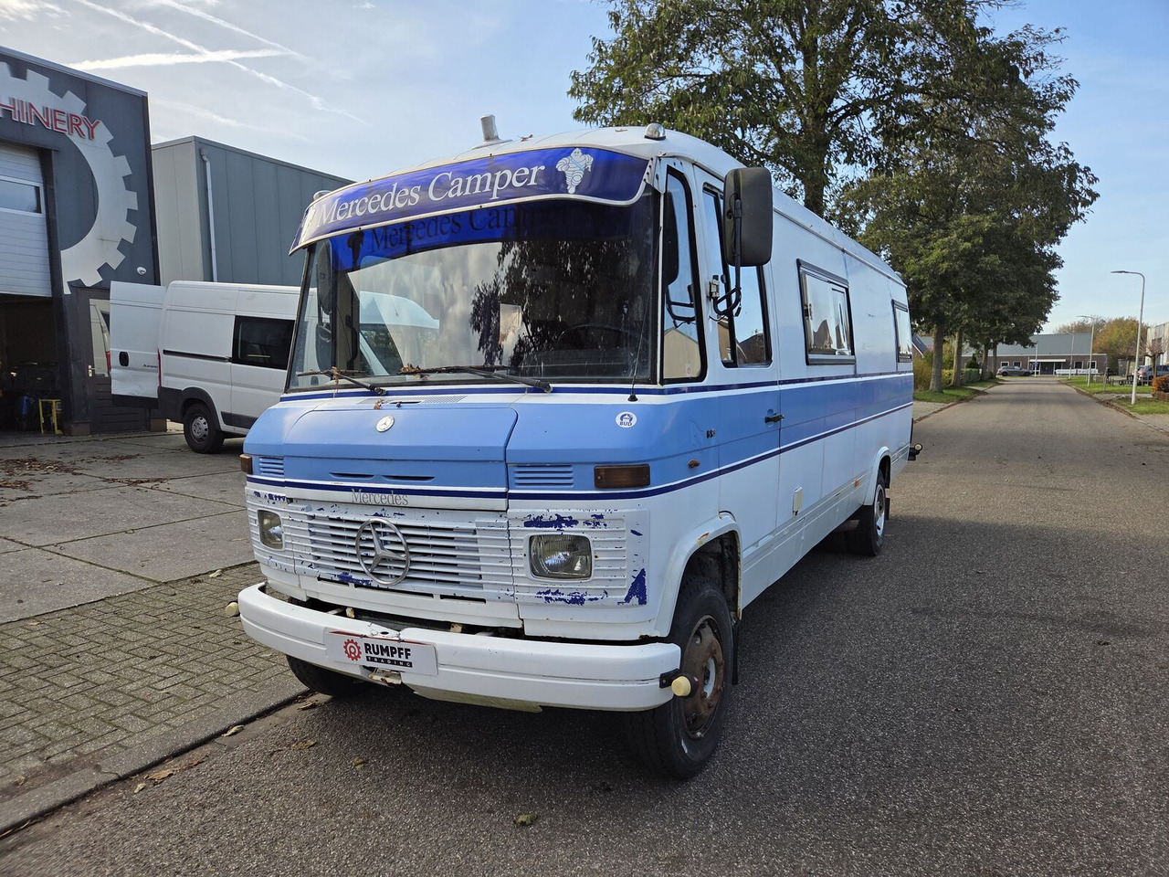 Mercedes-Benz 613D O309 oldtimer buscamper - Bybobil: bilde 4 Mercedes-Benz 613D O309 oldtimer buscamper - Bybobil: bilde 4