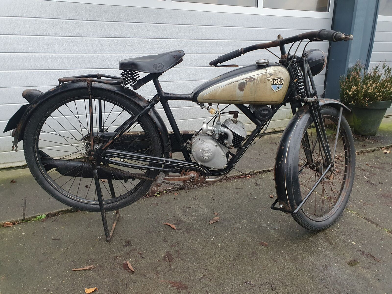 NSU QUICK 97CC (1938) Vintage Motorfiets - Motorsykkel: bilde 3 NSU QUICK 97CC (1938) Vintage Motorfiets - Motorsykkel: bilde 3