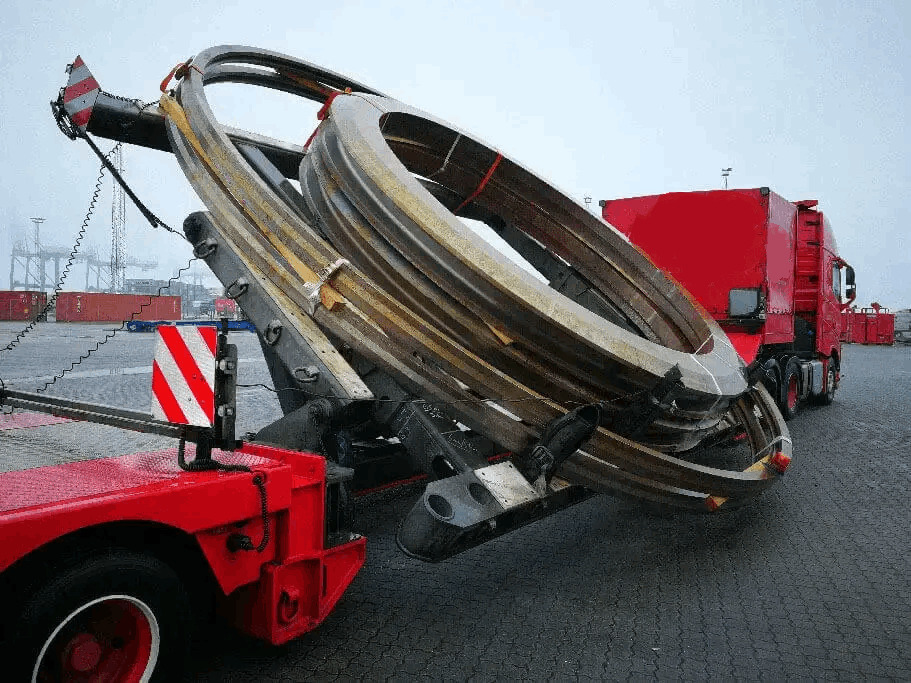 Faymonville STBZ 3 - Flangetrailer - Lavloader semitrailer: bilde 4 Faymonville STBZ 3 - Flangetrailer - Lavloader semitrailer: bilde 4