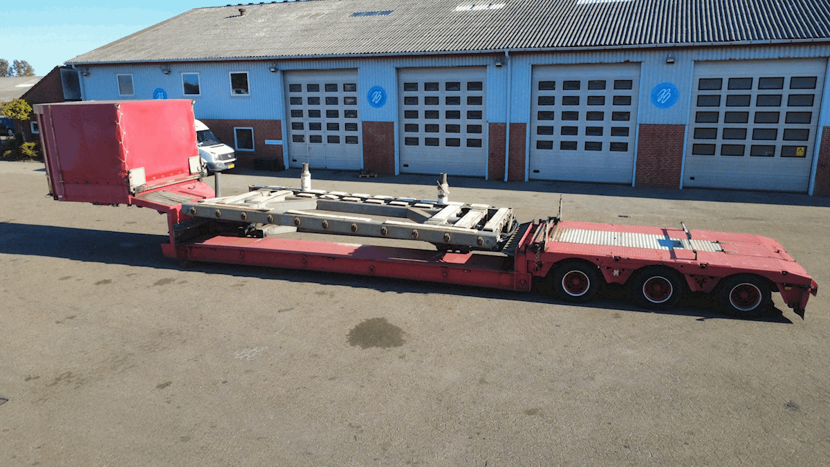 Faymonville STBZ 3 - Flangetrailer - Lavloader semitrailer: bilde 2 Faymonville STBZ 3 - Flangetrailer - Lavloader semitrailer: bilde 2