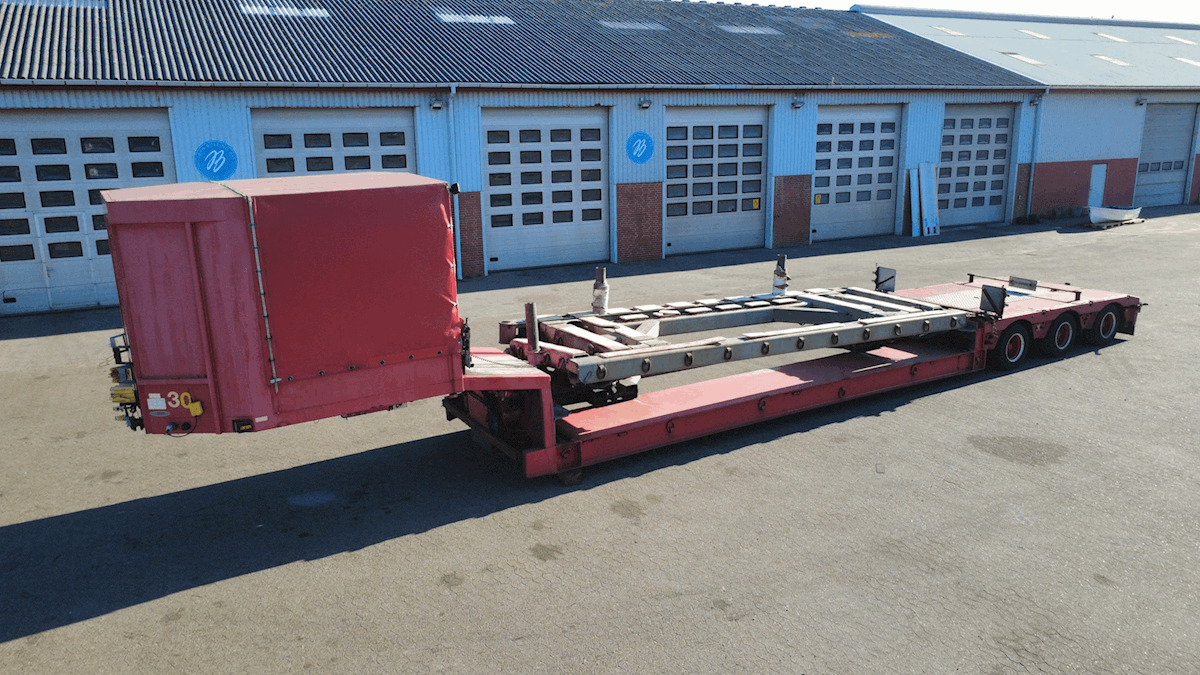 Faymonville STBZ 3 - Flangetrailer - Lavloader semitrailer: bilde 1 Faymonville STBZ 3 - Flangetrailer - Lavloader semitrailer: bilde 1