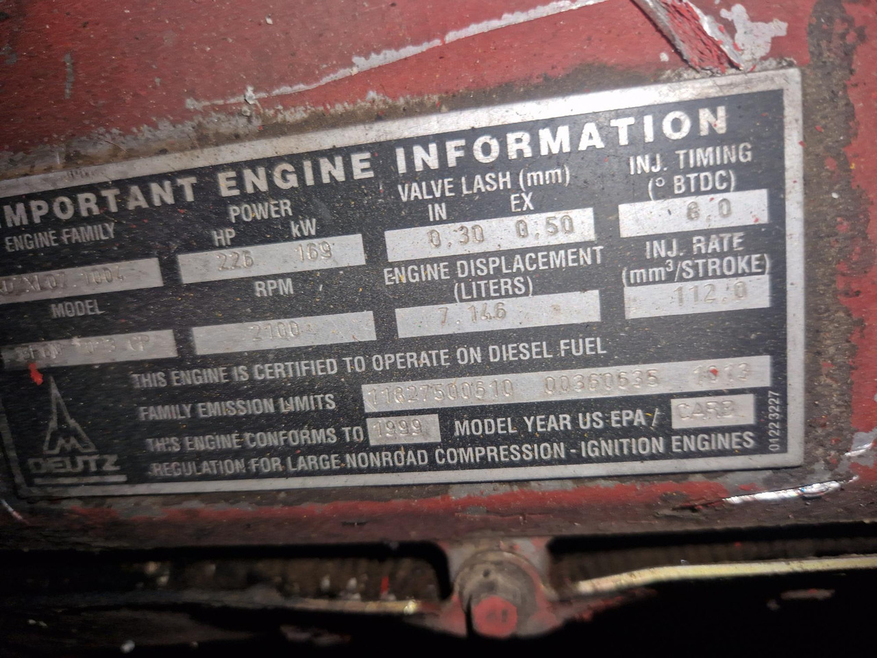 DEUTZ BF6M1013CP - Motor for Bygg og anlegg: bilde 2 DEUTZ BF6M1013CP - Motor for Bygg og anlegg: bilde 2