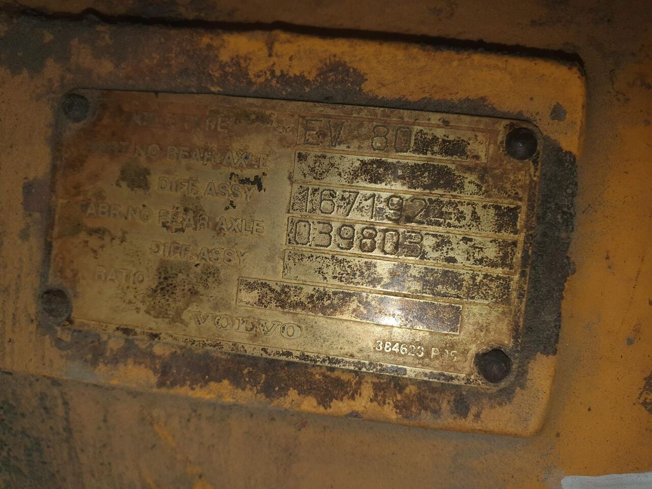 DIFERENCIAL PARA VOLVO A35 - Aksel og deler for Bygg og anlegg: bilde 3 DIFERENCIAL PARA VOLVO A35 - Aksel og deler for Bygg og anlegg: bilde 3