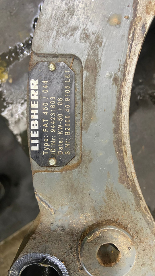 Sluttdrev for Bygg og anlegg MANDO FINAL FAT450/044 LIEBHERR R954B: bilde 8