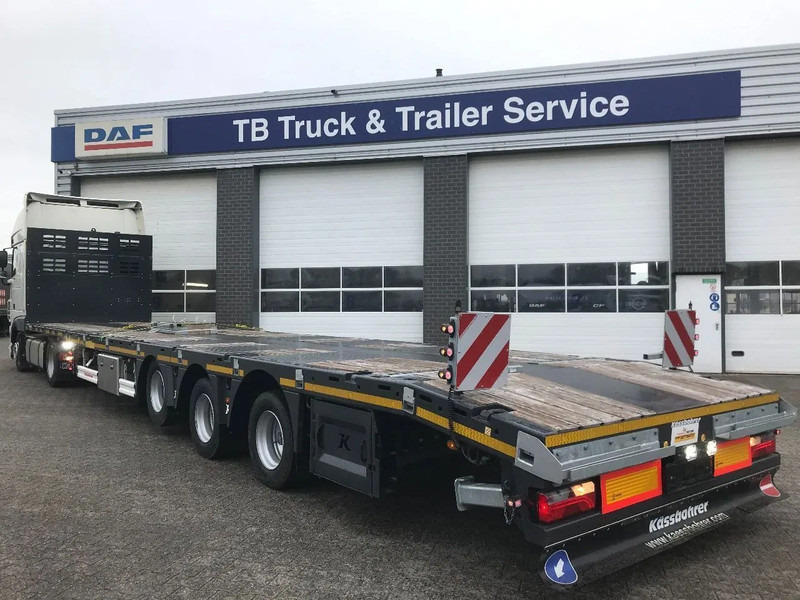 Kässbohrer SPA M 3 / 1N - 18 / 27 Uitschuifbare MEGA oplegger - Åpen semitrailer: bilde 2 Kässbohrer SPA M 3 / 1N - 18 / 27 Uitschuifbare MEGA oplegger - Åpen semitrailer: bilde 2