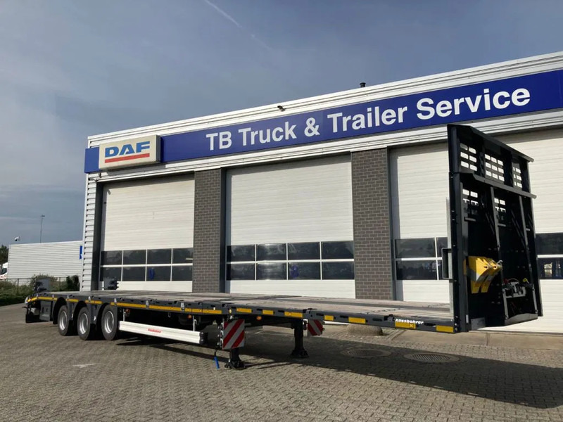 Kässbohrer SPA M3 / 1N - 18 / 27 Heavy Duty uitschuifbare vlakke mega trailer met liftas, rongen en oprijplaten - Skapsemi: bilde 3 Kässbohrer SPA M3 / 1N - 18 / 27 Heavy Duty uitschuifbare vlakke mega trailer met liftas, rongen en oprijplaten - Skapsemi: bilde 3