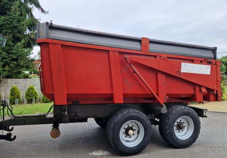 Przyczepa Mam MAM 14 1996 Podnoszona przednia oś hydraulicznie DMC 14T - Landbruk tippvogn: bilde 3 Przyczepa Mam MAM 14 1996 Podnoszona przednia oś hydraulicznie DMC 14T - Landbruk tippvogn: bilde 3