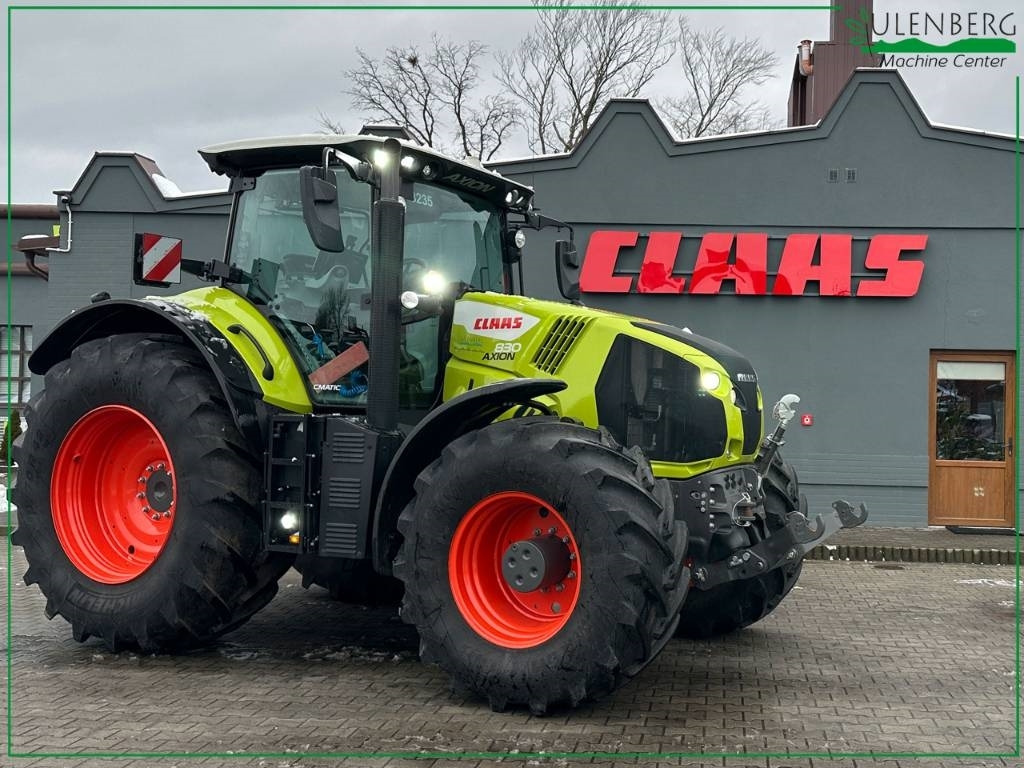 Claas Axion 830 Cmatic - Traktor: bilde 1 Claas Axion 830 Cmatic - Traktor: bilde 1