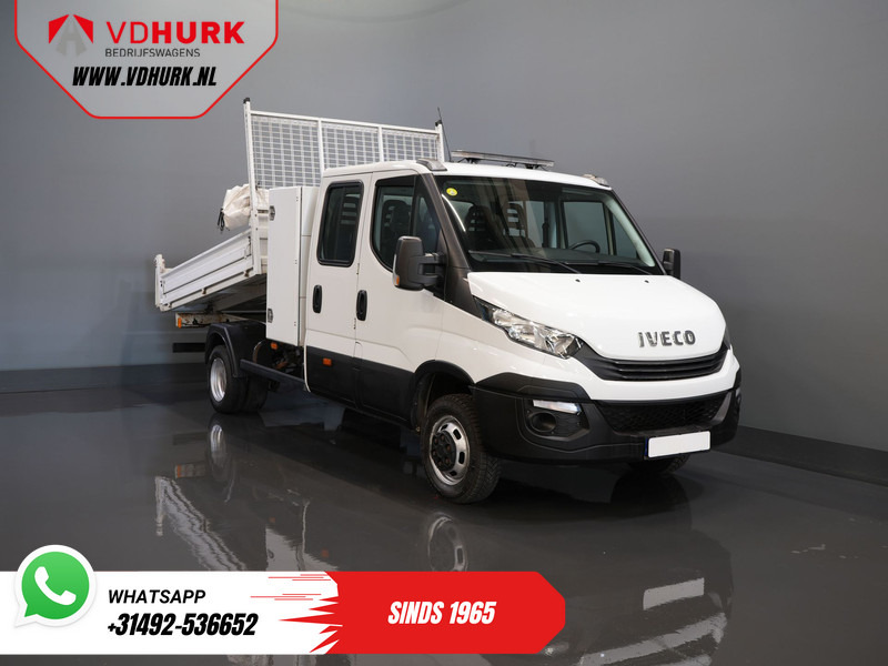 Iveco Daily 35C14D 2.3 140 pk Aut. ZF DC Dubbel Cabine 6Pers./ Kipper/ Pick Up/ Open Laadbak/ Kieper/ 3.5t Trekverm./ Dubbel Lucht/ Gev.Stoe - Varebil med tipp, Varebil med dobbelt førerhus: bilde 1 Iveco Daily 35C14D 2.3 140 pk Aut. ZF DC Dubbel Cabine 6Pers./ Kipper/ Pick Up/ Open Laadbak/ Kieper/ 3.5t Trekverm./ Dubbel Lucht/ Gev.Stoe - Varebil med tipp, Varebil med dobbelt førerhus: bilde 1