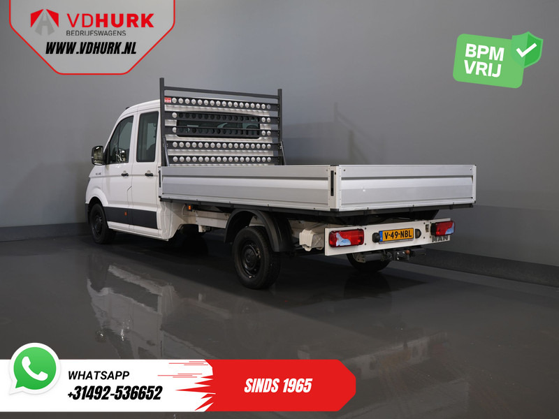 MAN TGE 3.180 DSG Aut. DC Dubbel Cabine BPM VRIJ! Open Laadbak 350x203/ 7 Pers./ Carplay/ Trekhaak/ Cruise/ 2.8t Trekverm./ Airco/ Pick - Varebil med plan, Varebil med dobbelt førerhus: bilde 2 MAN TGE 3.180 DSG Aut. DC Dubbel Cabine BPM VRIJ! Open Laadbak 350x203/ 7 Pers./ Carplay/ Trekhaak/ Cruise/ 2.8t Trekverm./ Airco/ Pick - Varebil med plan, Varebil med dobbelt førerhus: bilde 2