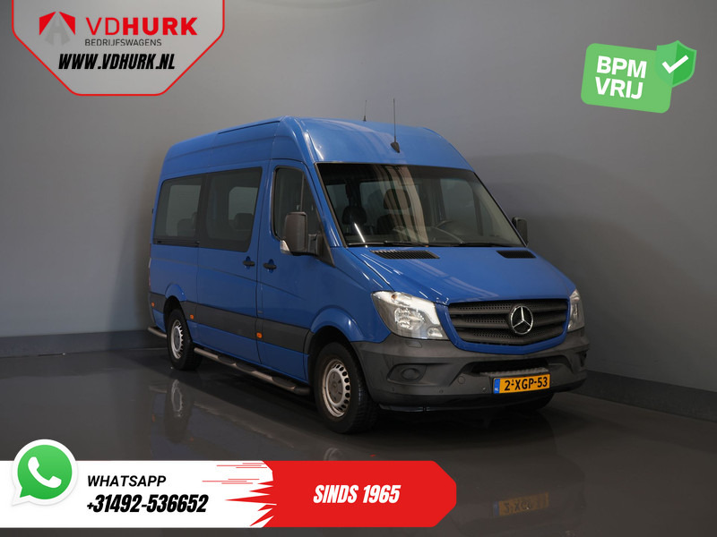 Mercedes-Benz Sprinter 213 2.2 CDI Aut. L2H2 9 Persoons EXPORT Incl. BTW&BPM €13.915,- Airco/ PDC V+A/ Side & Rearbar - Minibuss, Persontransport: bilde 1 Mercedes-Benz Sprinter 213 2.2 CDI Aut. L2H2 9 Persoons EXPORT Incl. BTW&BPM €13.915,- Airco/ PDC V+A/ Side & Rearbar - Minibuss, Persontransport: bilde 1