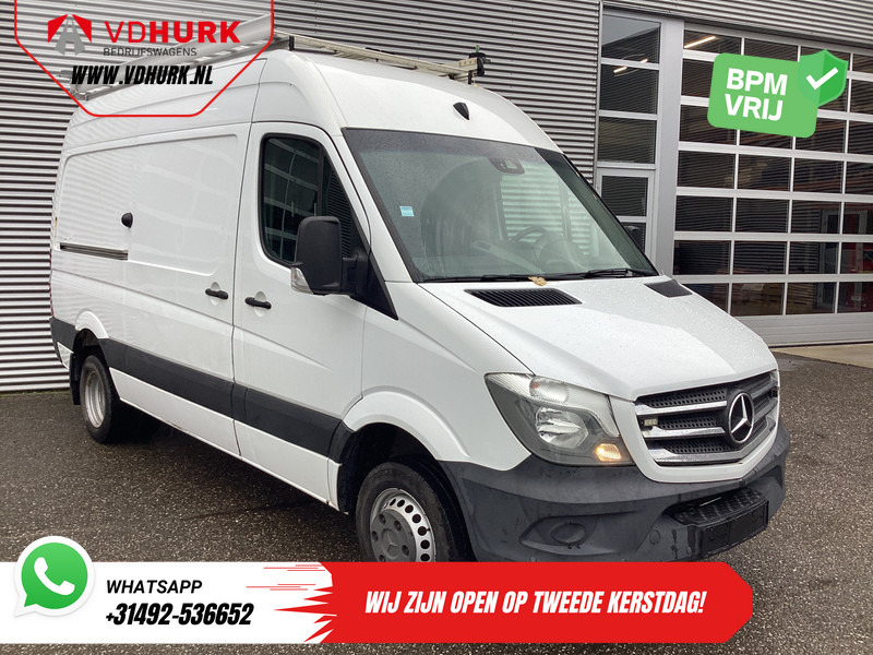 Mercedes-Benz Sprinter 516 2.2 CDI L2H2 EXPORT E6/ Dubbel Lucht/ 3.5t Trekverm./ Imperiaal + Ladder/ Airco/ PDC - Kassebil: bilde 1 Mercedes-Benz Sprinter 516 2.2 CDI L2H2 EXPORT E6/ Dubbel Lucht/ 3.5t Trekverm./ Imperiaal + Ladder/ Airco/ PDC - Kassebil: bilde 1
