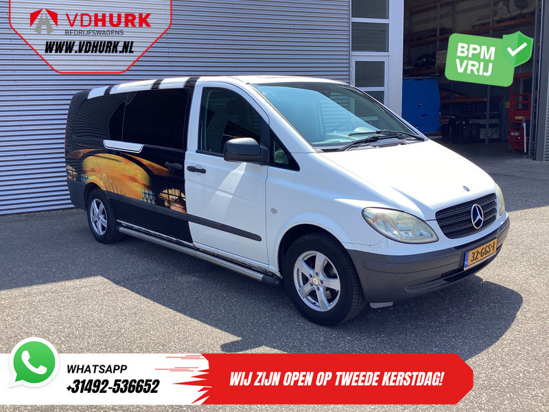 Mercedes-Benz Vito 109 CDI L3 EXPORT ONLY (€6.655,- Incl. BTW/BPM Vrij!) 9 Persoons/ Kombi/ Combi/ 9P/ Sidebars/ Camera/ Trekhaak/ Airco - Minibuss, Persontransport: bilde 1 Mercedes-Benz Vito 109 CDI L3 EXPORT ONLY (€6.655,- Incl. BTW/BPM Vrij!) 9 Persoons/ Kombi/ Combi/ 9P/ Sidebars/ Camera/ Trekhaak/ Airco - Minibuss, Persontransport: bilde 1