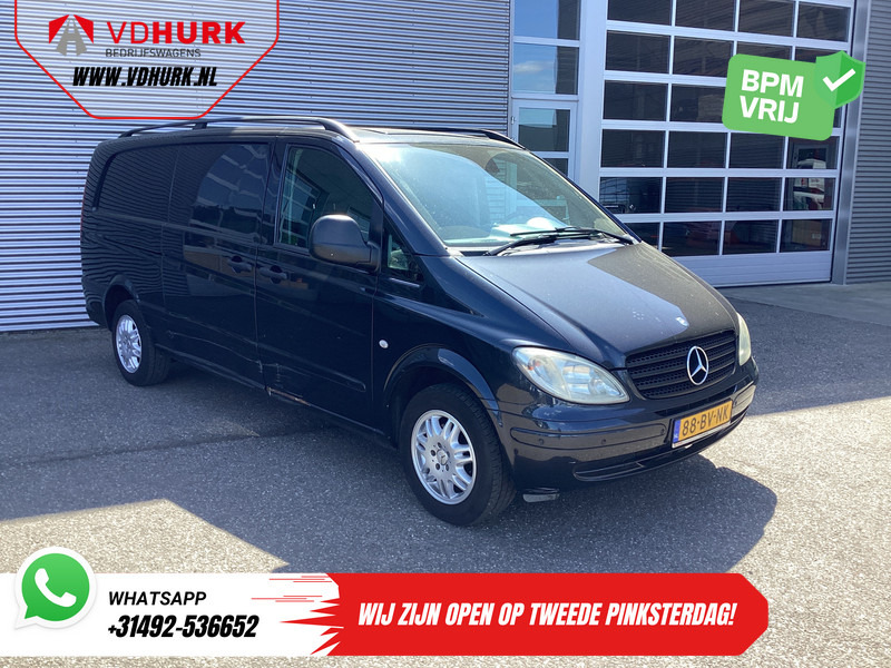 Mercedes-Benz Vito 111 CDI Aut. L3 EXPORT ONLY NL Auto/ APK 01-2026/ Airco/ PDC V+A/ LMV - Små varebil: bilde 1 Mercedes-Benz Vito 111 CDI Aut. L3 EXPORT ONLY NL Auto/ APK 01-2026/ Airco/ PDC V+A/ LMV - Små varebil: bilde 1