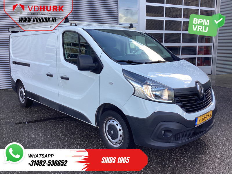 Renault Trafic 1.6 dCi 120 pk L2 BPM VRIJ! NL Auto/ 3 Pers./ Imperiaal/ Navi/ Airco/ Cruise/ PDC/ Trekhaak - Små varebil: bilde 1 Renault Trafic 1.6 dCi 120 pk L2 BPM VRIJ! NL Auto/ 3 Pers./ Imperiaal/ Navi/ Airco/ Cruise/ PDC/ Trekhaak - Små varebil: bilde 1
