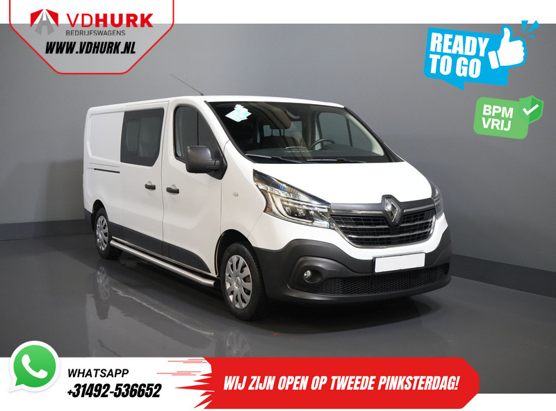 Renault Trafic 2.0 dCi 120 pk L2 DC Dubbel Cabine BPM VRIJ! Ready2Go LED/ 2x schuifdeur/ Sidebars/ Carplay/ Climate/ Camera/ PDC/ Cruise/ Trekh - Små varebil, Varebil med dobbelt førerhus: bilde 1 Renault Trafic 2.0 dCi 120 pk L2 DC Dubbel Cabine BPM VRIJ! Ready2Go LED/ 2x schuifdeur/ Sidebars/ Carplay/ Climate/ Camera/ PDC/ Cruise/ Trekh - Små varebil, Varebil med dobbelt førerhus: bilde 1