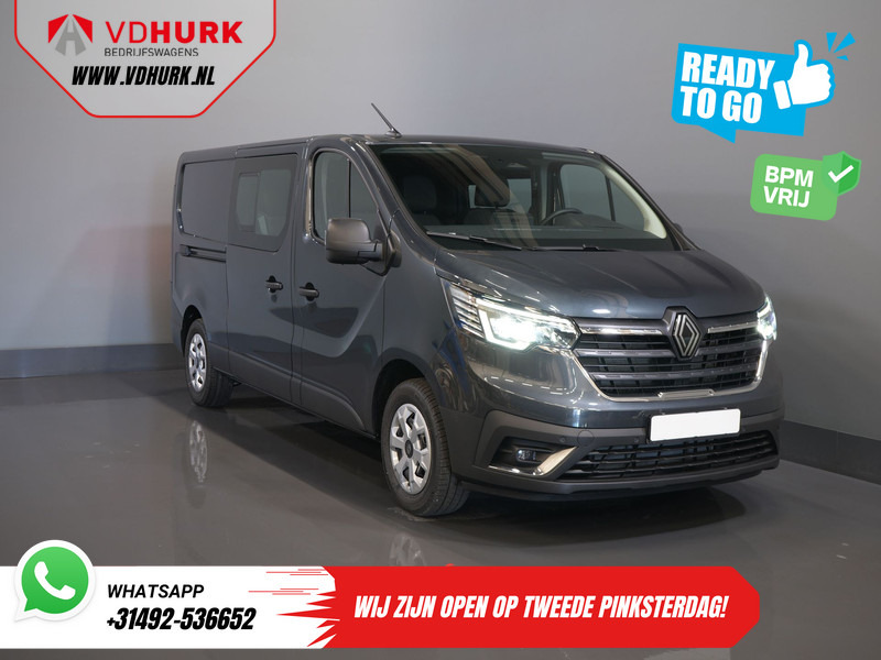 Renault Trafic 2.0 dCi 130 pk L2 BPM VRIJ! DC Dubbel Cabine LED/ 2xSchuifdeur/ Navi/ Carplay/ Camera/ PDC/ Cruise - Små varebil, Varebil med dobbelt førerhus: bilde 1 Renault Trafic 2.0 dCi 130 pk L2 BPM VRIJ! DC Dubbel Cabine LED/ 2xSchuifdeur/ Navi/ Carplay/ Camera/ PDC/ Cruise - Små varebil, Varebil med dobbelt førerhus: bilde 1