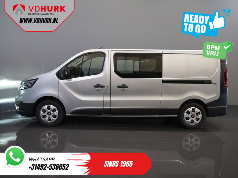 Små varebil, Varebil med dobbelt førerhus Renault Trafic 2.0 dCi 130 pk L2 BPM VRIJ! DC Dubbel Cabine LED/ 2xSchuifdeur/ Navi/ Carplay/ Camera/ PDC/ Cruise: bilde 10