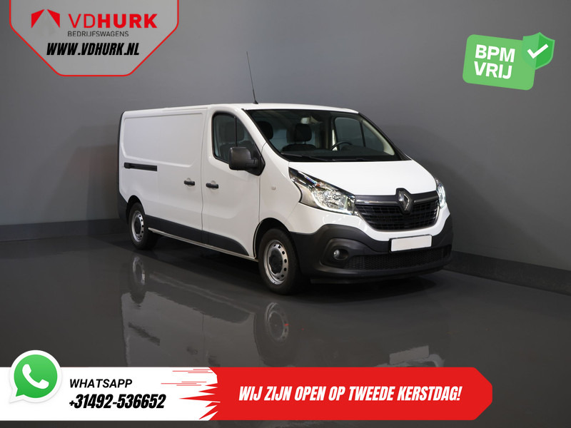 Renault Trafic 2.0 dCi 145pk L2 BPM VRIJ! 3 Pers./ Carplay/ Camera/ PDC/ Cruise/ Airco - Kassebil: bilde 1 Renault Trafic 2.0 dCi 145pk L2 BPM VRIJ! 3 Pers./ Carplay/ Camera/ PDC/ Cruise/ Airco - Kassebil: bilde 1