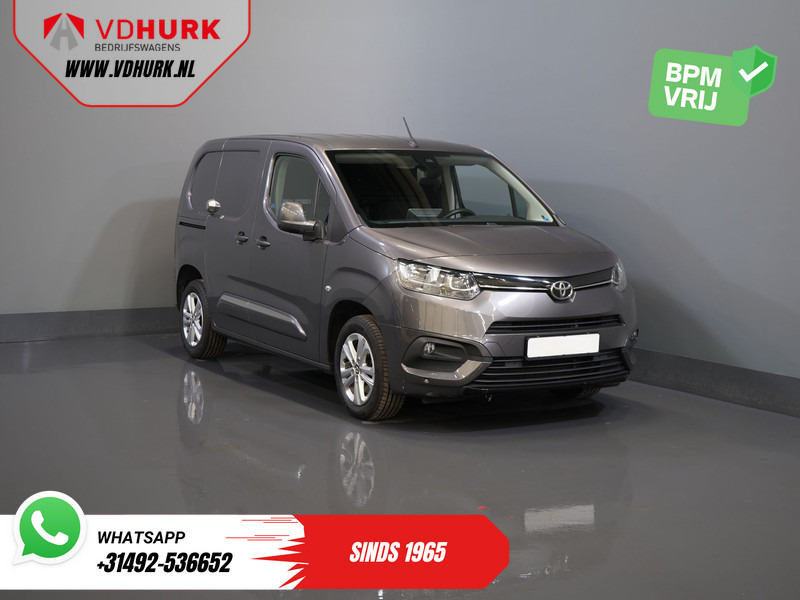 Toyota PROACE CITY 1.2 Turbo 130 pk Aut. BENZINE 3Pers./ Stoelverw./ Climate/ Keyless/ Carplay/ Cruise/ PDC/ Trekhaak - Kassebil: bilde 1 Toyota PROACE CITY 1.2 Turbo 130 pk Aut. BENZINE 3Pers./ Stoelverw./ Climate/ Keyless/ Carplay/ Cruise/ PDC/ Trekhaak - Kassebil: bilde 1