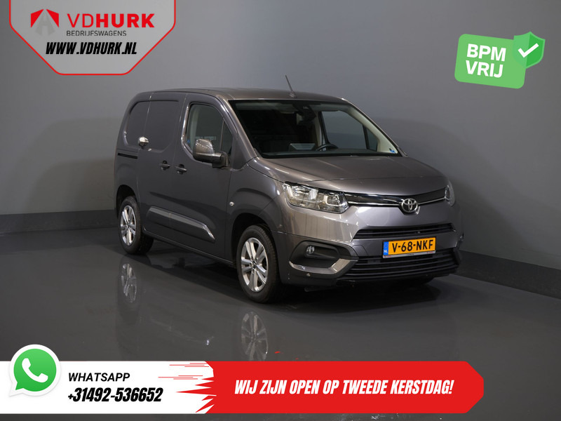 Toyota PROACE CITY 1.2 Turbo 130 pk Aut. BENZINE 3Pers./ Stoelverw./ Climate/ Keyless/ Carplay/ Cruise/ PDC/ Trekhaak - Små varebil: bilde 1 Toyota PROACE CITY 1.2 Turbo 130 pk Aut. BENZINE 3Pers./ Stoelverw./ Climate/ Keyless/ Carplay/ Cruise/ PDC/ Trekhaak - Små varebil: bilde 1