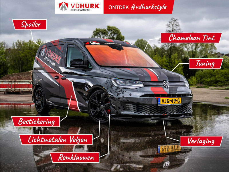 Volkswagen Caddy Cargo 2.0 TDI 125 pk DSG Aut. Style BPM VRIJ! LED/ Adapt.Cruise/ Standkachel/ Stoelverw./ Carplay/ Camera/ PDC/ LMV/ Trekhaak/ Airco - Små varebil: bilde 4 Volkswagen Caddy Cargo 2.0 TDI 125 pk DSG Aut. Style BPM VRIJ! LED/ Adapt.Cruise/ Standkachel/ Stoelverw./ Carplay/ Camera/ PDC/ LMV/ Trekhaak/ Airco - Små varebil: bilde 4