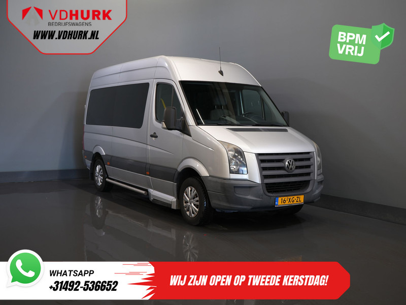 Volkswagen Crafter 35 2.5 TDI L2H2 MARGE EXPORT ONLY NL Auto/ APK 7-2026/ 5 Zyl./ Combi/ 9 Persoons/ Kombi/ 9P/ Sidebars/ Airco/ Rolstoellift - Minibuss, Persontransport: bilde 1 Volkswagen Crafter 35 2.5 TDI L2H2 MARGE EXPORT ONLY NL Auto/ APK 7-2026/ 5 Zyl./ Combi/ 9 Persoons/ Kombi/ 9P/ Sidebars/ Airco/ Rolstoellift - Minibuss, Persontransport: bilde 1