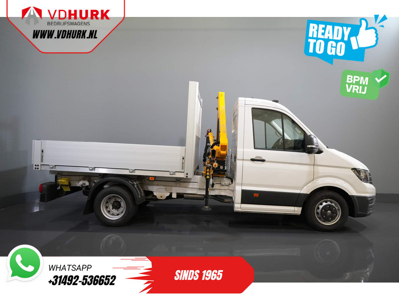 Pickup Volkswagen Crafter 50 165 pk Effer 352S Kraan/ Crane/ Kran/ Autokran/ PTO/ Open laadbak/ Dubbel Lucht: bilde 10