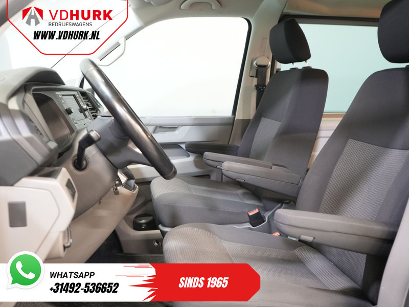 Små varebil, Varebil med dobbelt førerhus Volkswagen Transporter 2.0 TDI 150 pk DSG Aut. L2 DC Dubbel Cabine MIXTO/ LED/ Adapt.Cruise/ Standkachel/ Stoelverw./ Carplay/ Camera/ PDC/ LMV/ Trekha: bilde 14