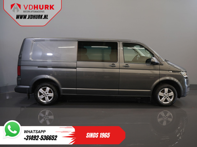 Små varebil, Varebil med dobbelt førerhus Volkswagen Transporter 2.0 TDI 150 pk DSG Aut. L2 DC Dubbel Cabine MIXTO/ LED/ Adapt.Cruise/ Standkachel/ Stoelverw./ Carplay/ Camera/ PDC/ LMV/ Trekha: bilde 11