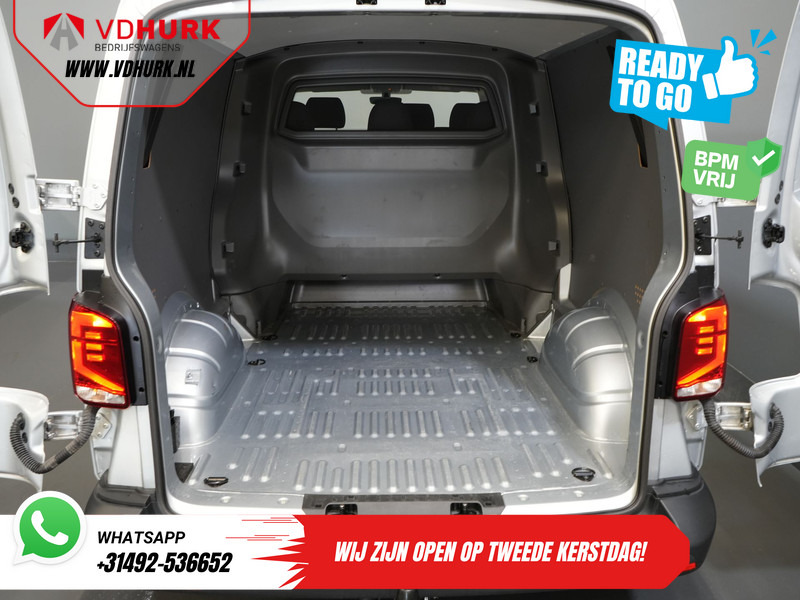 Kassebil, Varebil med dobbelt førerhus Volkswagen Transporter T6.1 2.0 TDI 150 pk DSG Aut. L2 DC BPM VRIJ! Dubbel Cabine 6 Pers./ Lage KM!/ Adapt.Cruise/ 270Gr. Deuren/ Navi/ Carplay/ Trekha: bilde 15