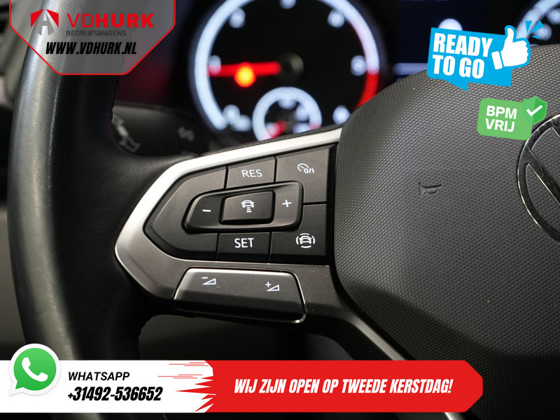 Kassebil, Varebil med dobbelt førerhus Volkswagen Transporter T6.1 2.0 TDI 150 pk DSG Aut. L2 DC BPM VRIJ! Dubbel Cabine 6 Pers./ Lage KM!/ Adapt.Cruise/ 270Gr. Deuren/ Navi/ Carplay/ Trekha: bilde 19