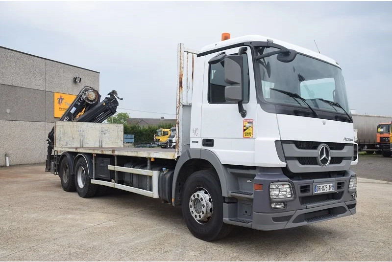 Mercedes-Benz Actros 2641 - Planbil, Kranbil: bilde 4 Mercedes-Benz Actros 2641 - Planbil, Kranbil: bilde 4