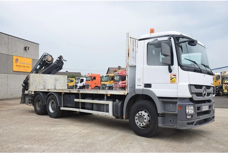 Mercedes-Benz Actros 2641 - Planbil, Kranbil: bilde 5 Mercedes-Benz Actros 2641 - Planbil, Kranbil: bilde 5